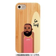 iPhone 8/7/6s/6用 BAMBOO RUBBER ケース GO SURF