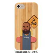 iPhone 8/7/6s/6用 BAMBOO RUBBER ケース GO SKATE