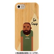 iPhone 8/7/6s/6用 BAMBOO RUBBER ケース GO CAMP