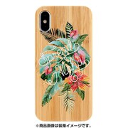 iPhone XS/X用 BAMBOO RUBBER ケース SPREAD ALOHA