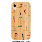 iPhone XR用 BAMBOO RUBBER ケース SURF GIRLS
