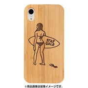 iPhone XR用 BAMBOO RUBBER ケース STAY GOLD