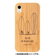 iPhone XR用 BAMBOO RUBBER ケース SURFBOARDS