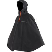 DRW343-BK パッカブルサイクルポンチョ ブラック 286-00024
