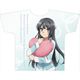 青春ブタ野郎はバニーガール先輩の夢を見ない フルグラフィックTシャツ 桜島麻衣 パジャマver. [キャラクターグッズ]