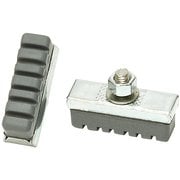 アルミリム用ブレーキシュー ヘッダー付き袋入り グレー 510-20115