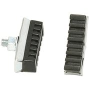 #201 キャリパー用ブレーキシュー ヘッダー付き袋入り ブラック 510-20116