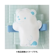 保冷剤 ひえクマランチバンド付 白×ブルー C-006WB