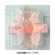 C-010CP [保冷剤 ひえラビランチバンド付 透明×ピンク]