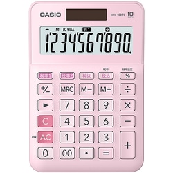 ヨドバシ.com - カシオ CASIO MW-100TCPK-N [W税率電卓 10桁] 通販