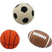 ポムポム スポーツボール 3P [犬用おもちゃ]