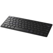 Bluetoothキーボード 日本語配列 テンキーレス パンタグラフ ブラック BSKBB318BK