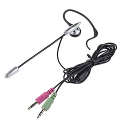 ヘッドセット イヤーフックタイプスリム シルバー MHM-M26SL