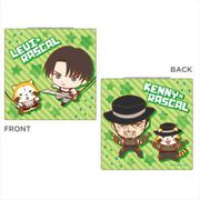 ラスカル×進撃の巨人 折りたたみミラー リヴァイ＆ケニーver. [キャラクターグッズ]