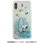 SNG-415C [ピーナッツ iPhone XS/X グリッターケース サーフ]