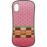 KMY-02B [iPhone XS/X ハイブリッドガラスケース 鬼滅の刃 竈門 禰豆子]