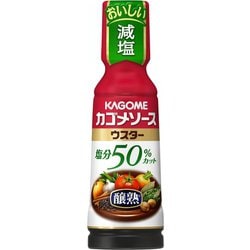 カゴメ醸熟ソース 塩分50％カット ウスター 180ml