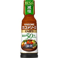 カゴメ醸熟ソース 塩分50％カット とんかつ 180ml