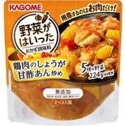 野菜がはいったおかず調味料 鶏肉のしょうが甘酢あん炒め 210g