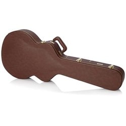 エレキギター用ハードケース ウッドシェル ES-335/セミホロウタイプ対応 GW-335-BROWN