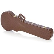 エレキギター用ハードケース ウッドシェル ブラウン レスポールタイプ対応 GW-LP-BROWN