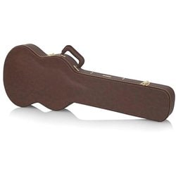 エレキギター用ハードケース ウッドシェル ブラウン SGタイプ対応 GW-SG-BROWN