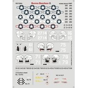 RSDRD72084 ビルマ・バンシーズ パート2 デカール [1/72スケール エアクラフト用デカール]
