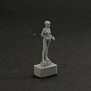 NSF72017 飛行機 女性整備士 Girl Mechanic resin unpainted figure [1/72スケール レジン製ミリタリーフィギュア]