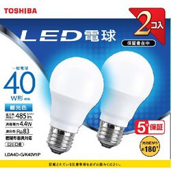 40W 広配光 D色 2P LDA4D-G/K40V1P