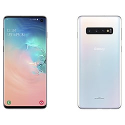 GALAXY S10 au SCV41 プリズムホワイト