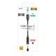 FYHCA1BK [USB Type-C to 3.5mmミニジャックオーディオ 変換アダプター デジタル対応]