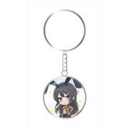 青春ブタ野郎はバニーガール先輩の夢を見ない ガラスチャーム 桜島麻衣 [キャラクターグッズ]