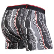 アンダーウェア トランクスパンツ メンズ Sサイズ WEEKDAY トランクスPRINT NO BIGGIE BLACK Sサイズ