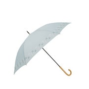 長傘 tenoe テノエ NATURAL 58cm 手開き式 軽量 235g UV90%以上 安全カバー付き 鳥の形のボタン付き 可憐なあのコ 92004