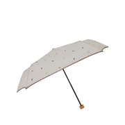 折りたたみ傘 tenoe テノエ NATURAL 55cm 手開き式 軽量 205g UV90％以上 安全カバー付き 鳥の形のボタン付き ぬくもり原っぱ 92013