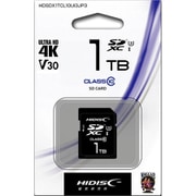 SDXCカード 1TB Class10 UHS-I U3 V30 最大読込95MB/s 最大書込70MB/s HDSDX1TCL10UIJP3
