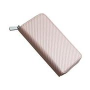 HIGH FIVE IQOS3 ケース カーボンPUレザー ラウンドファスナー ピンクゴールド ac-z-0295_pinkgold