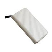 HIGH FIVE IQOS3 ケース カーボンPUレザー ラウンドファスナー パールホワイト ac-z-0295_pearlwhite