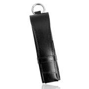 Dom Teporna Italy IQOS3 MULTI ケース イタリアンレザー 本革 ストラップホルダータイプ ブラック iqz7069_black