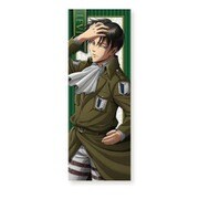 進撃の巨人 BIGタオル リヴァイ(ロングコート) [キャラクターグッズ]