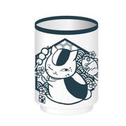 夏目友人帳 切り絵シリーズ 湯のみ ニャンコ先生E 和菓子 [キャラクターグッズ]