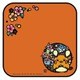 ポケットモンスター 切り絵シリーズ ガーゼミニタオル デデンネA [キャラクターグッズ]