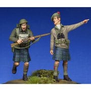 TBO35142 WW.II スコットランド ブラックウォッチ ロイヤル・ハイランダー 2体セット TBO35130 + TBO35141 [1/35スケール レジン製フィギュア]