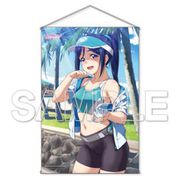 ラブライブ！サンシャイン！！ B1タペストリーシリーズ Summer Days Ver. 松浦果南 [キャラクターグッズ]