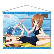 ガールズ&パンツァー B2タペストリー ～みほと杏のプール掃除ver.～ [キャラクターグッズ]