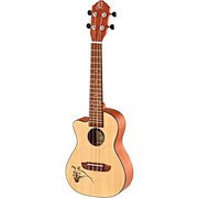 ウクレレ Bonfire Series コンサートサイズ Natural (Satin Finish) 左利きモデル RU5CE-L