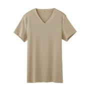 インナーシャツ YV1515 VネックTシャツ メンズ クリアベージュ Lサイズ