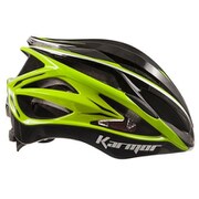 自転車用ヘルメット ASMA2 アスマ2 ヘルメット ブラック/ライトグリーン S/M 55-58cm