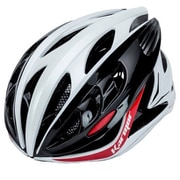 自転車用ヘルメット DITRO ディトロ ヘルメット ホワイト/ブラック/レッド L 59-60cm