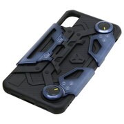 BJI1813GM [iPhone XS/X スインググリップゲームケース ガンメタ]
